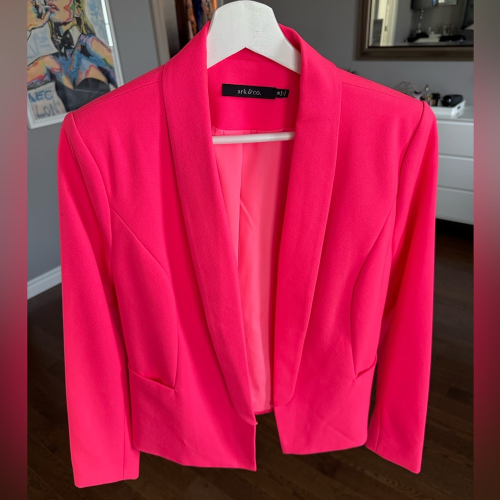 Ark & Co Women's Bold Pink Blazer